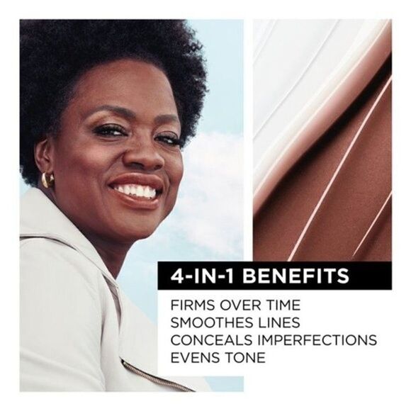 NWT Perfect 4-In-1 Foundation Balm L'Oreal Age Tinted 10 Deep - Picture 4 of 6